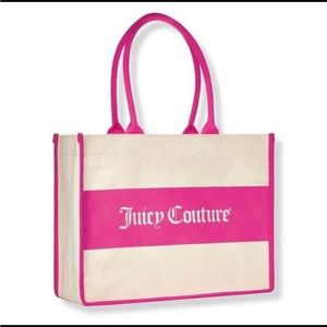 NEW Juicy Couture Canvas Tote